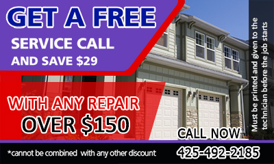 Garage Door Repair Bellevue coupon - download now!